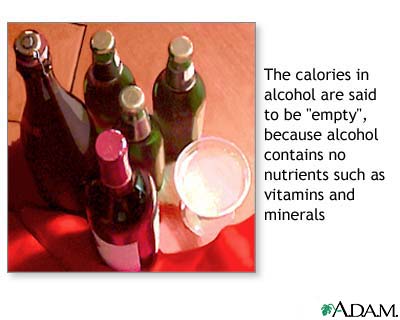 Alcohol and diet