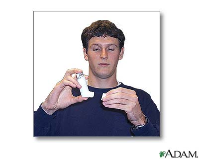 Metered dose inhaler use - part two