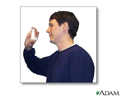 Metered dose inhaler use - part seven