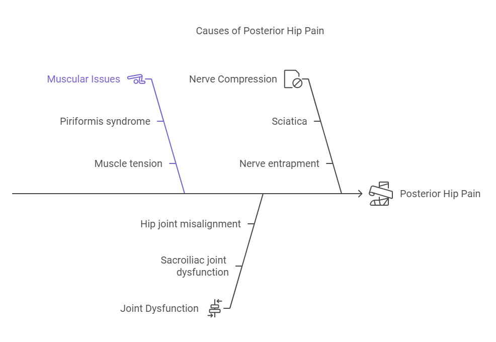 Hip Pain Location Diagram